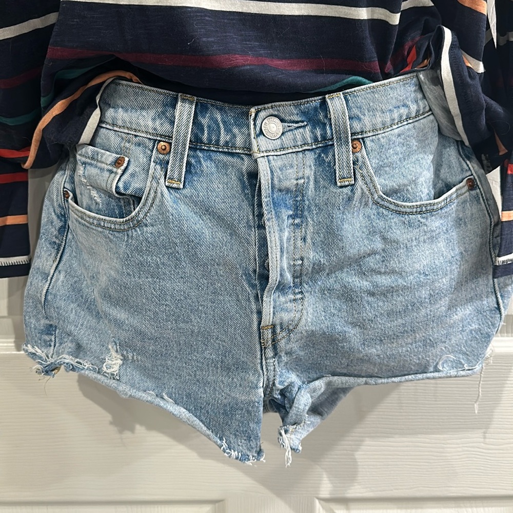 Levi Strauss 501 button up cutoffs waist 27